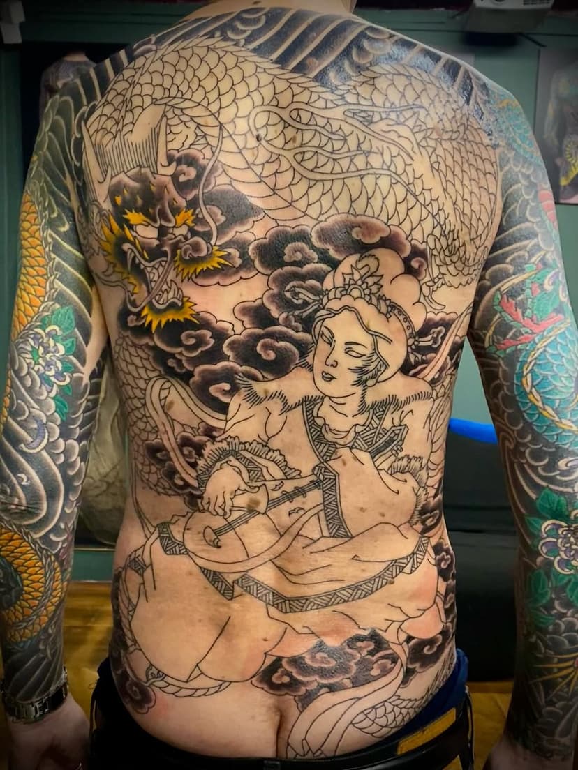 Tatouage de Kunen kai Tattoo by Darumanu ℛ