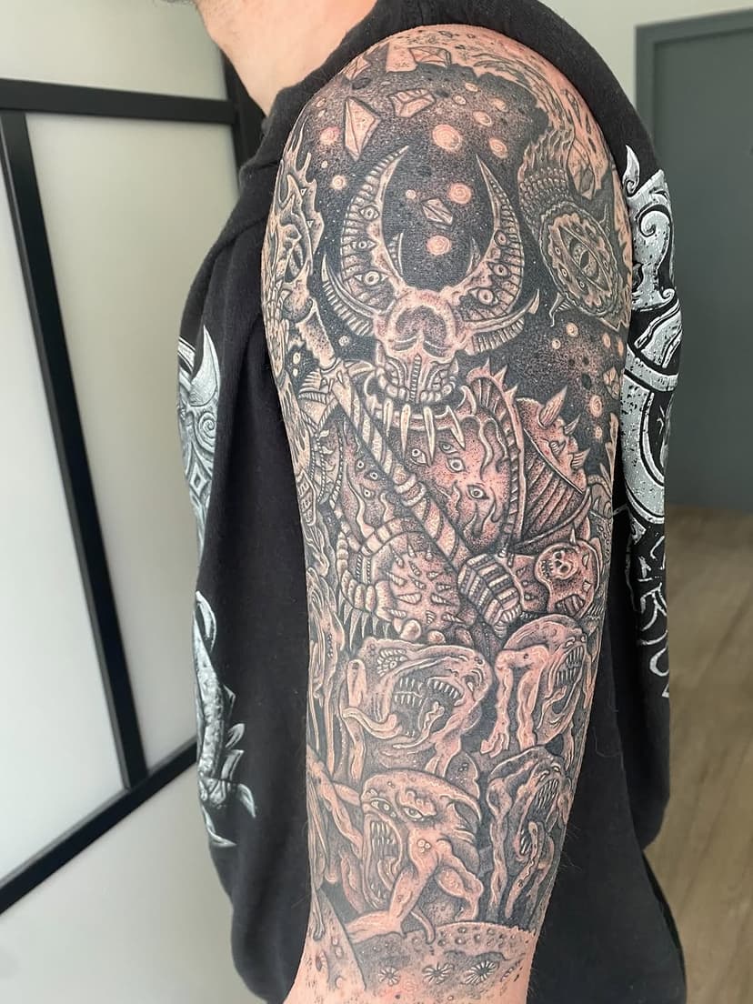 Tatouage de Tatouage Indre - l'ART du loup