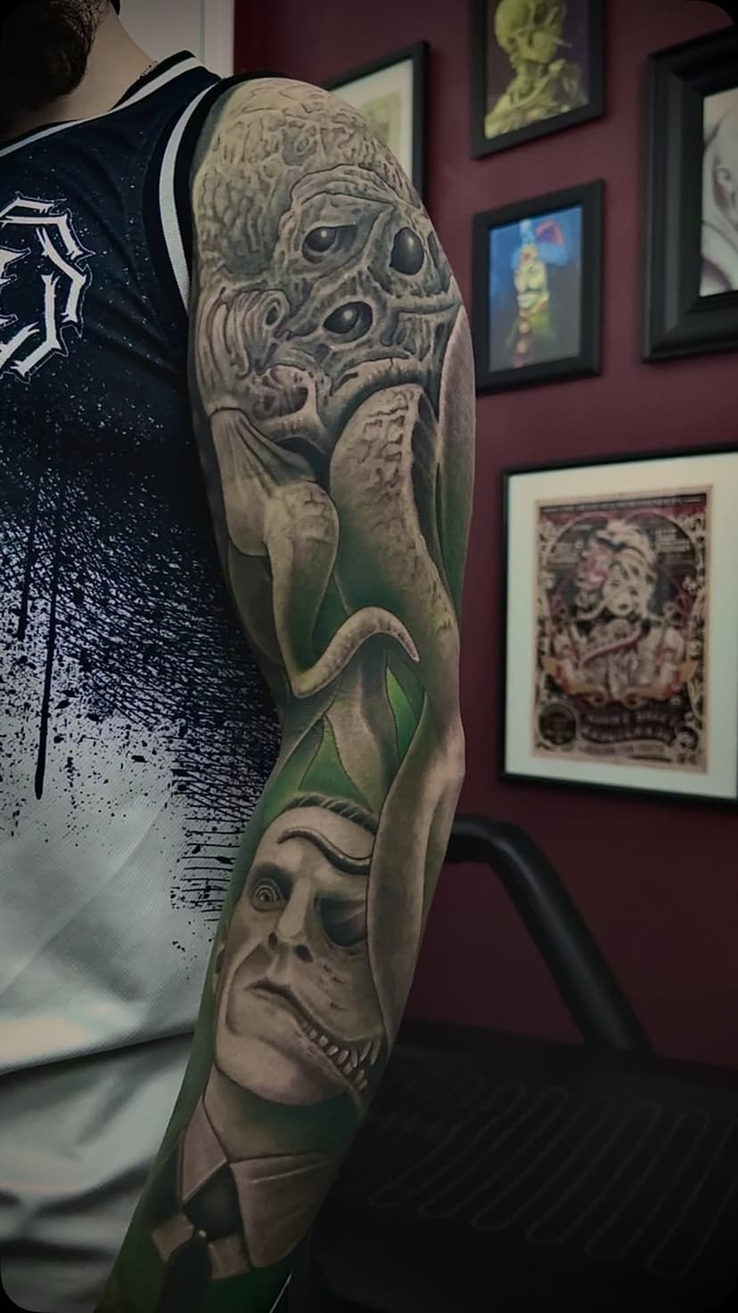 Tatouage de Fab Daerone Tattooer