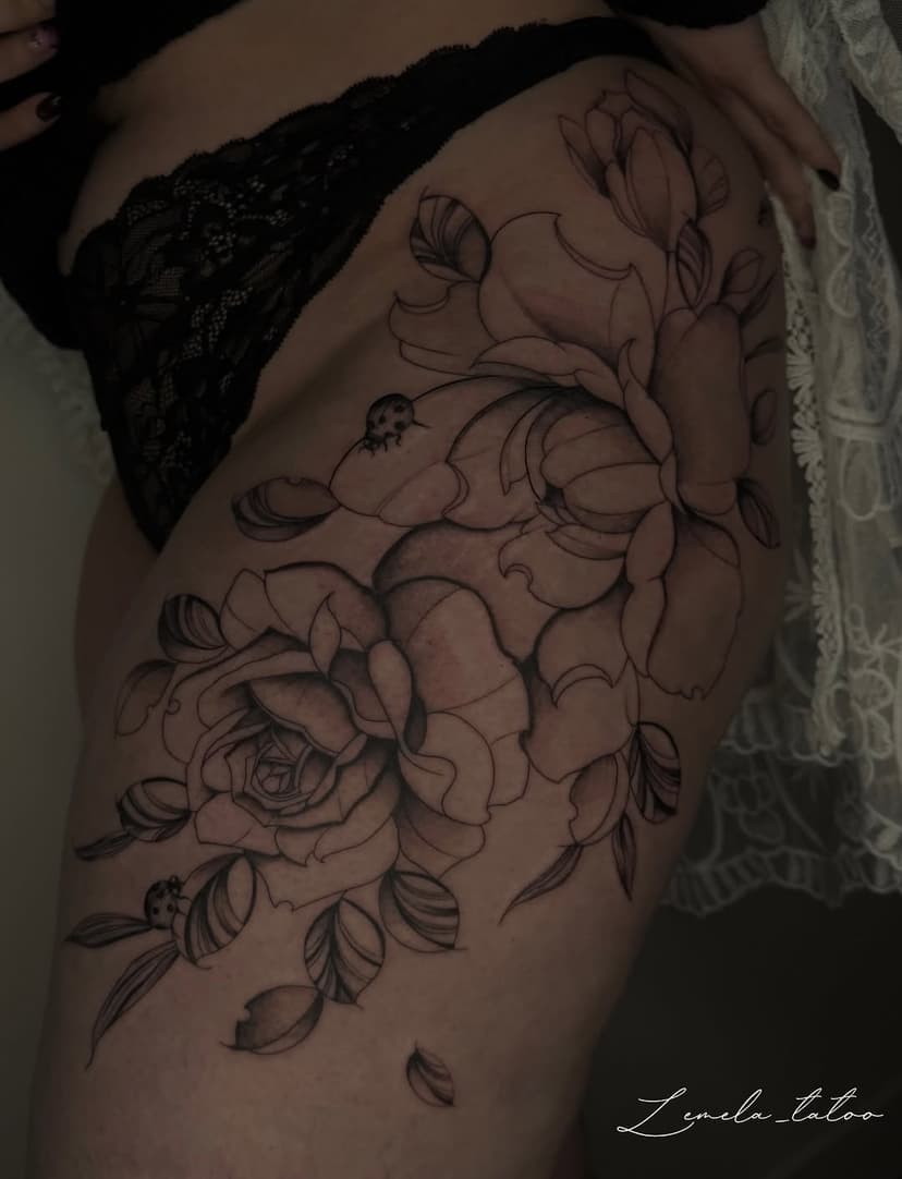 Tatouage de Lemela Tatoo