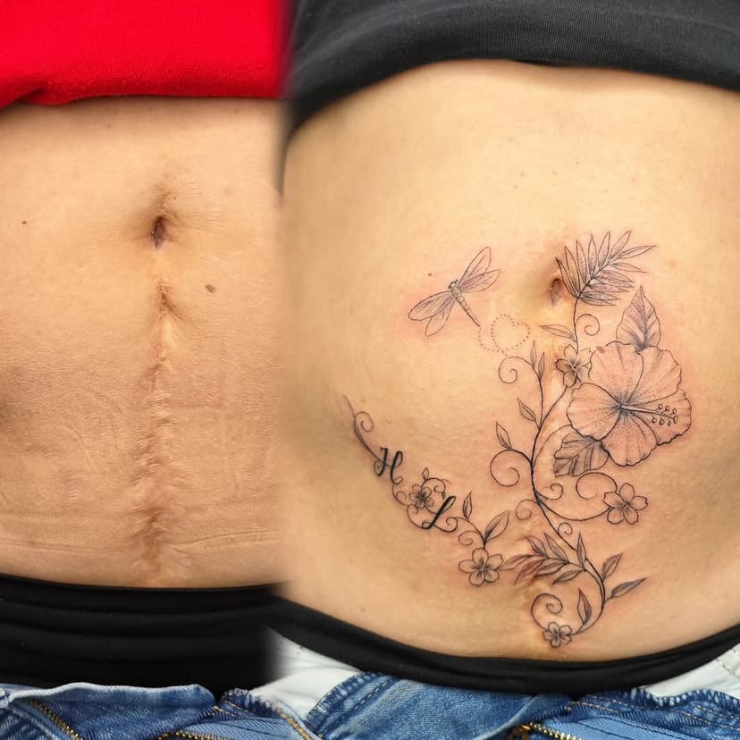 Tatouage de Muriel Body Concept