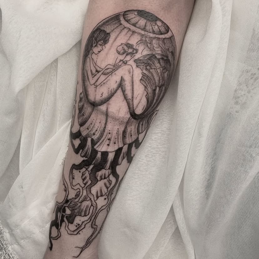 Tatouage de Ocean Black Tattoo