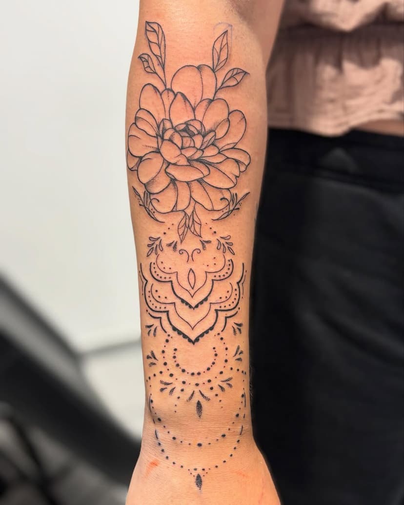 Tatouage de Bloody Shop