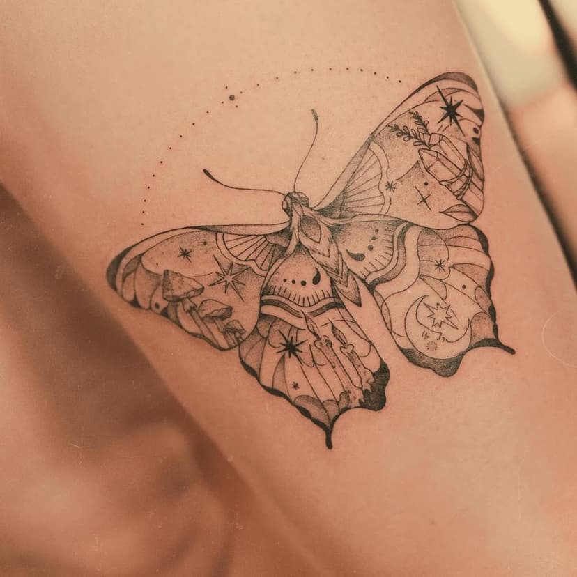 Tatouage de A FLEUR DE PEAU Tattoo Sandy