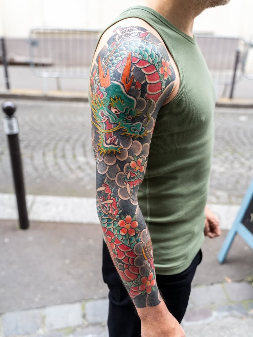 Tatouage de Ondori Tattoo | Tatouages Japonais à Paris