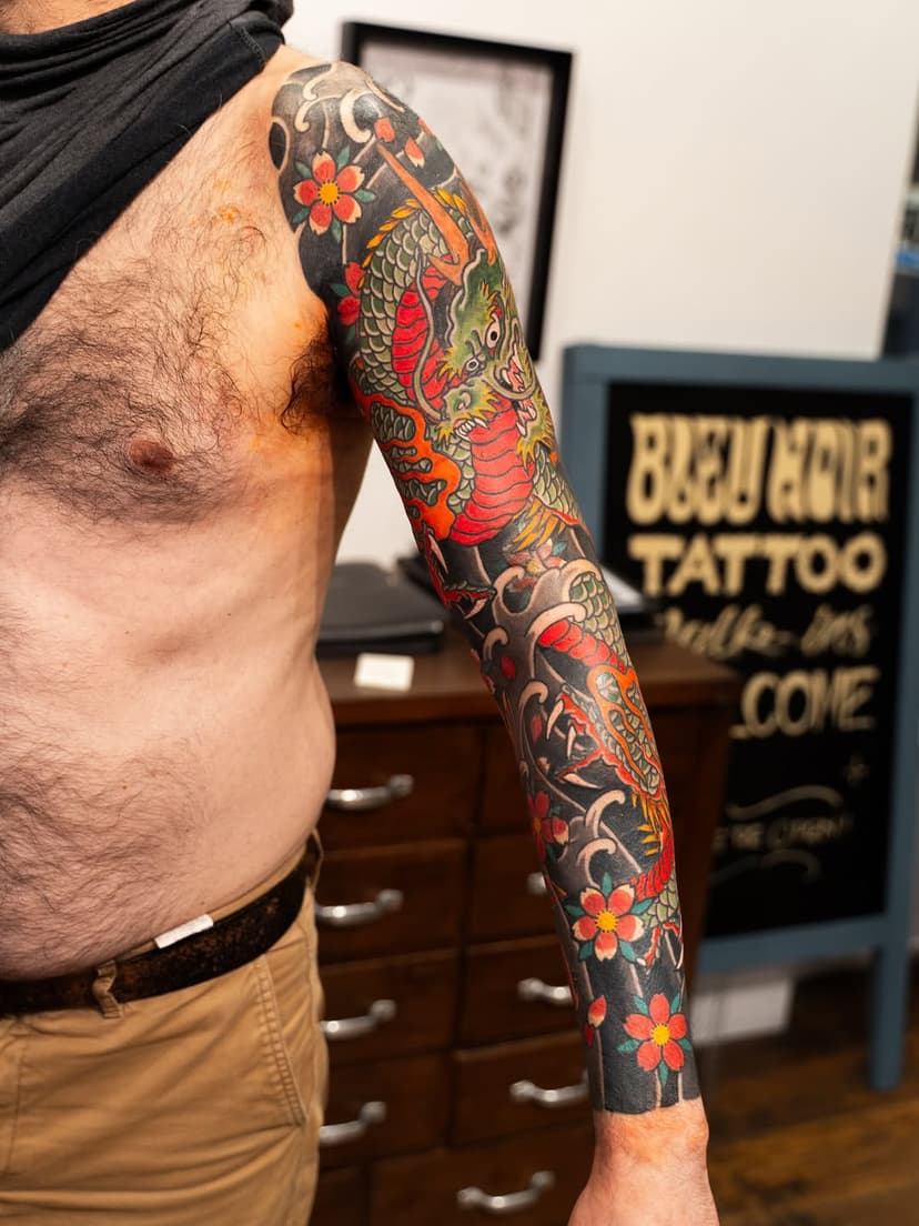 Tatouage de Ondori Tattoo | Tatouages Japonais à Paris