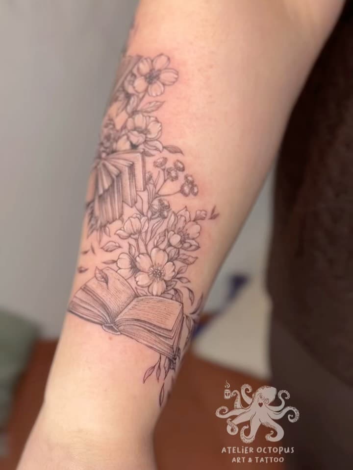 Tatouage de Atelier Octopus