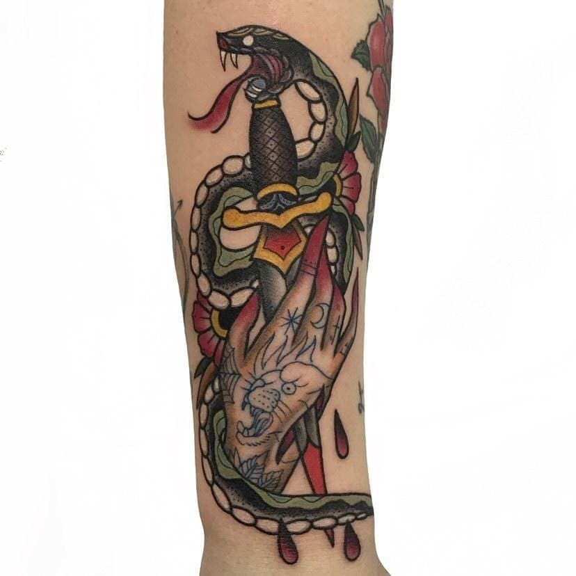 Tatouage de Belle et Rebelle