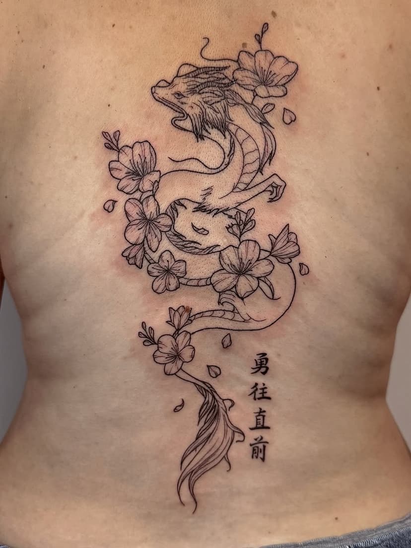 Tatouage de Blue Dragon Tattoo