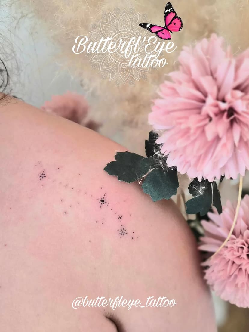 Tatouage de butterfl'eye tattoo