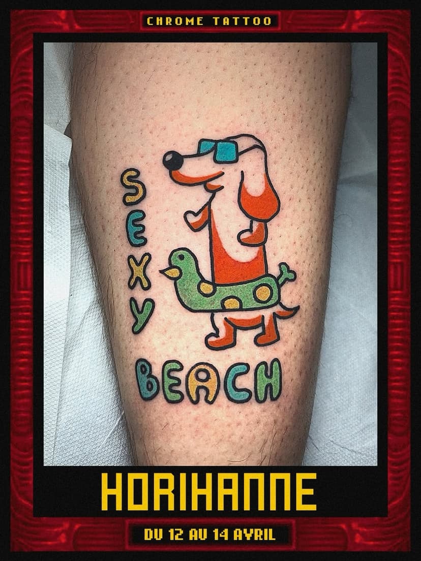 Tatouage de Chrome Tattoo Paris