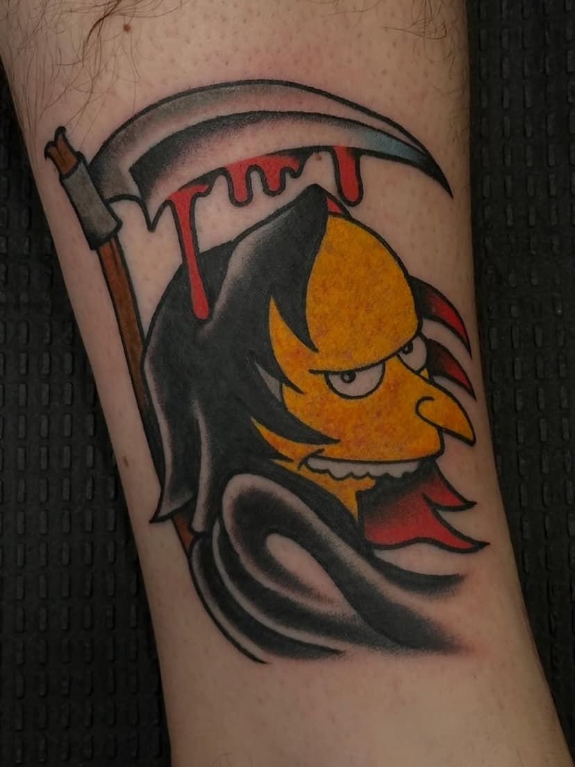 Tatouage de Cookie tattoo shop