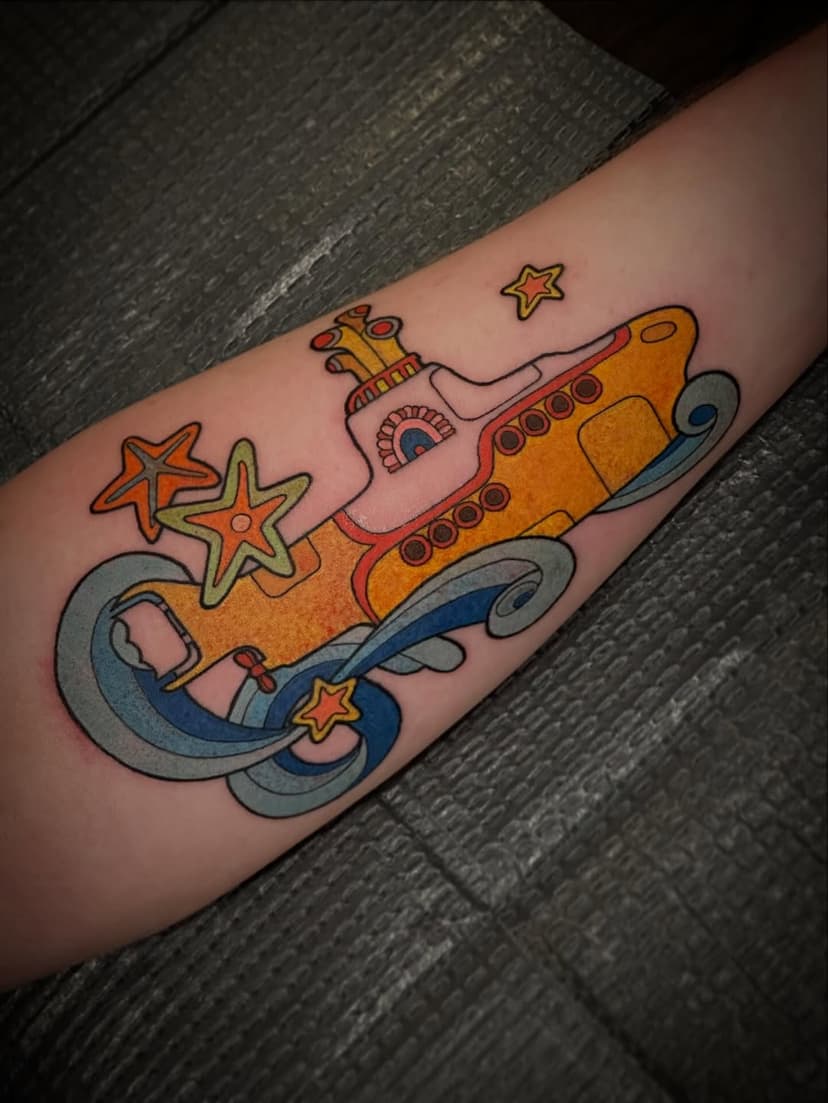 Tatouage de Cookie tattoo shop