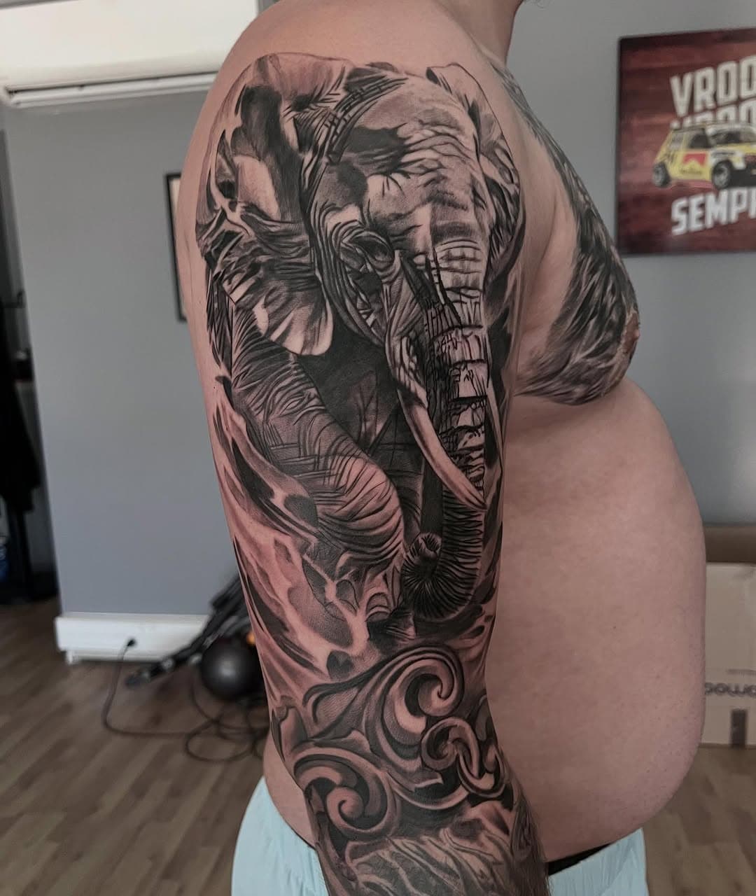 Tatouage par CS7 ink tattoo shop