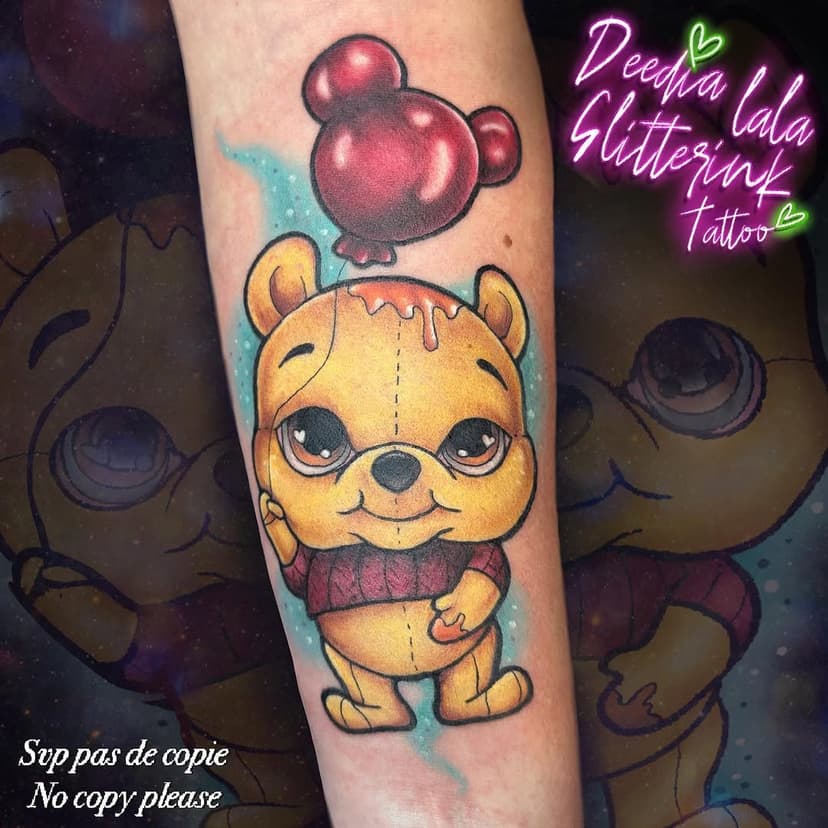 Tatouage de Deedia lala glitterink Tatoueuse