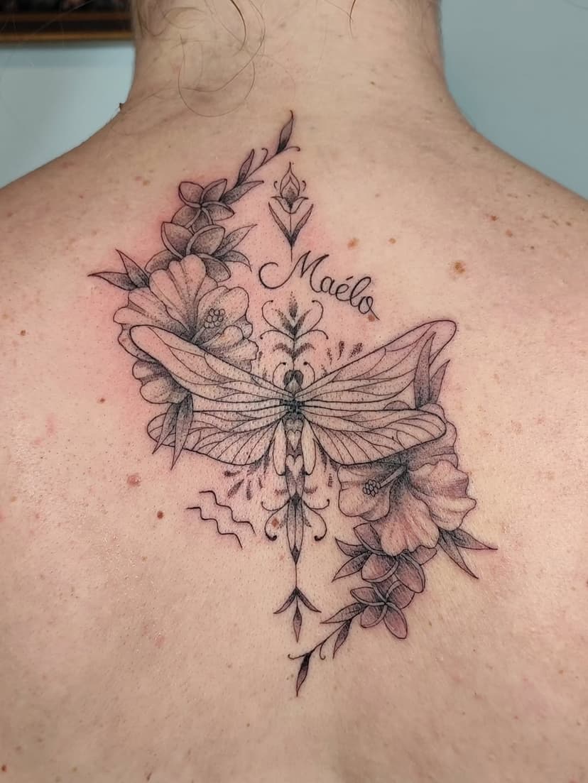 Tatouage de Deedia lala glitterink Tatoueuse