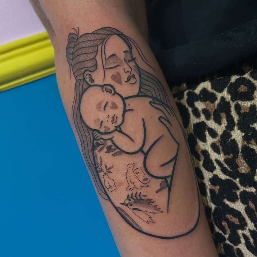 Tatouage de De l’Encre et Des Trous