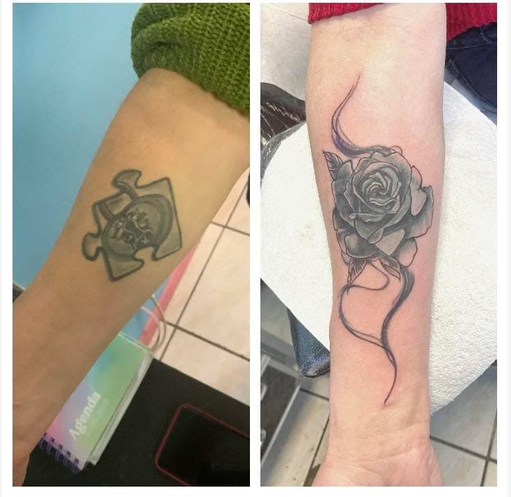 Tatouage de Des peaux d'encre