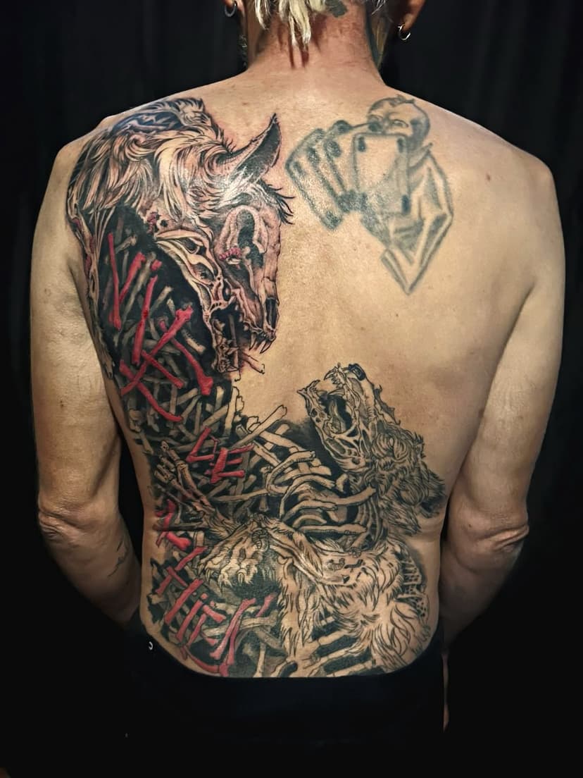 Tatouage de Marteaux & Cie Salon de Tattoo