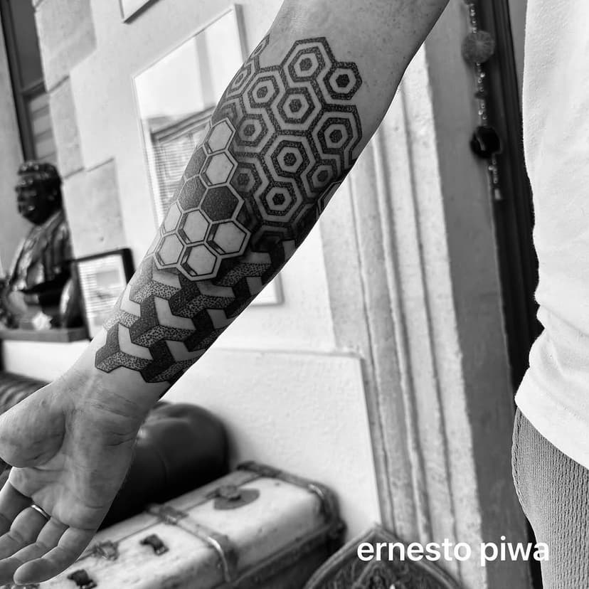 Tatouage de Ernesto Piwa Tatouages
