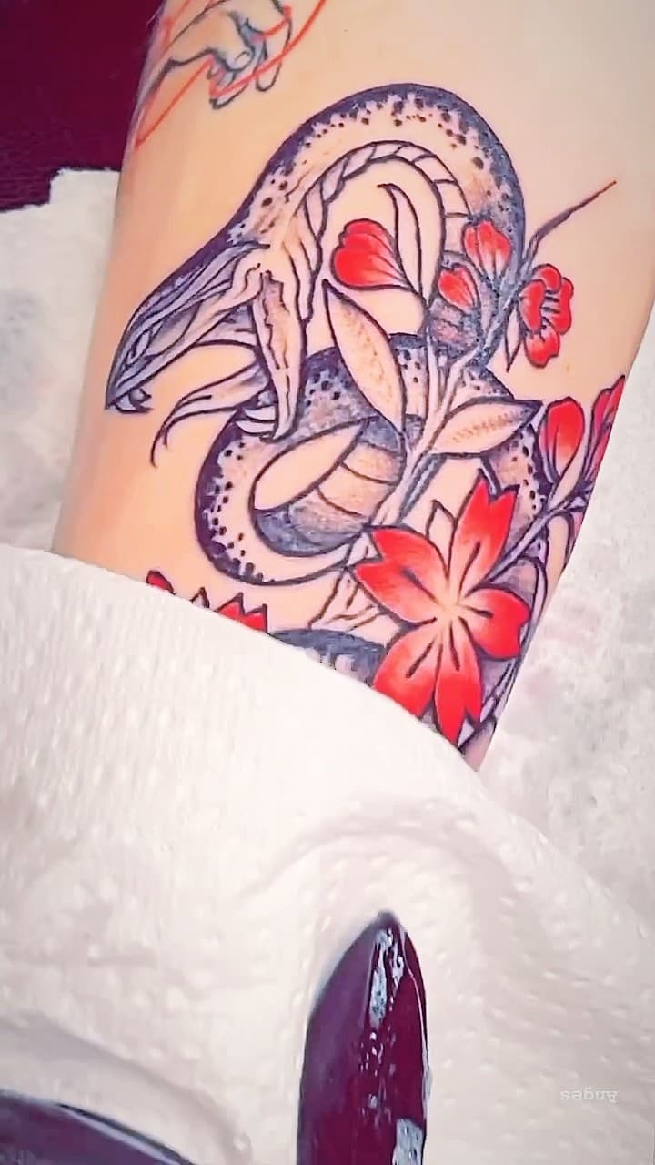 Tatouage de Fabula Atramento