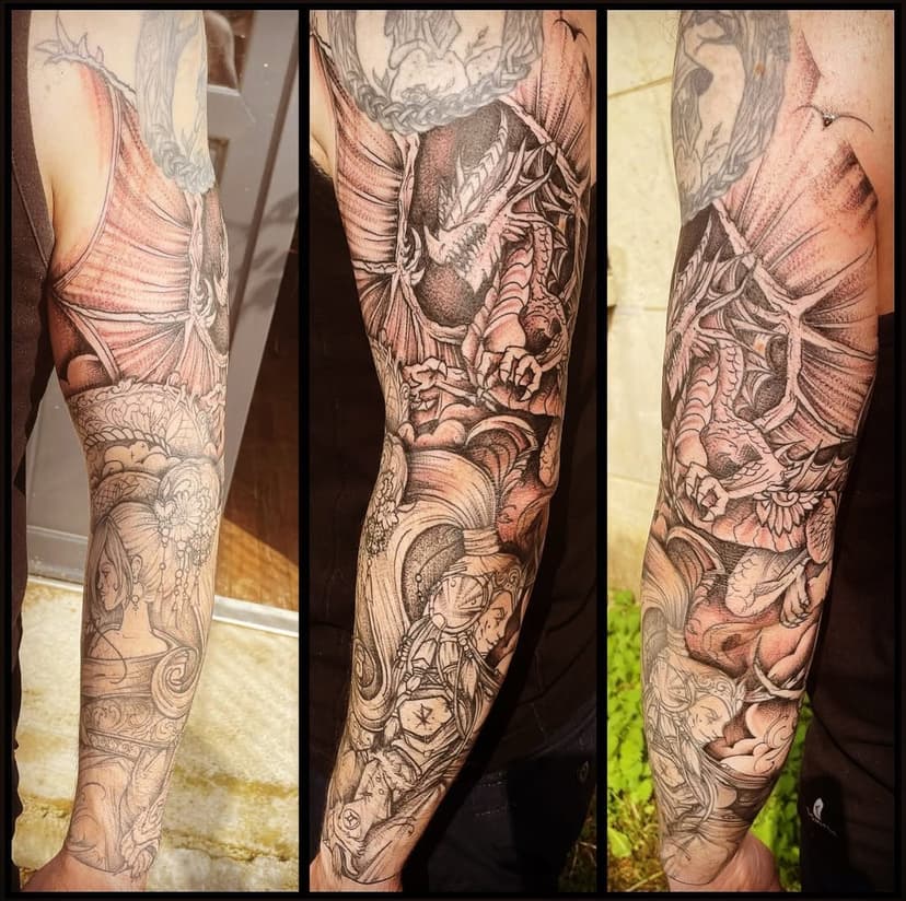 Tatouage de Fabula Atramento