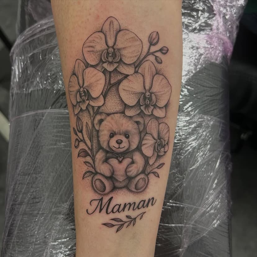 Tatouage de Fifty tattoo shop