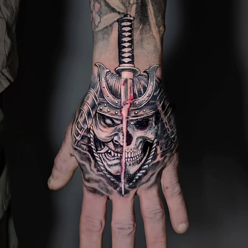 Tatouage de Fleur Bleue