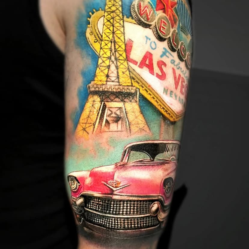 Tatouage de Fleur Bleue