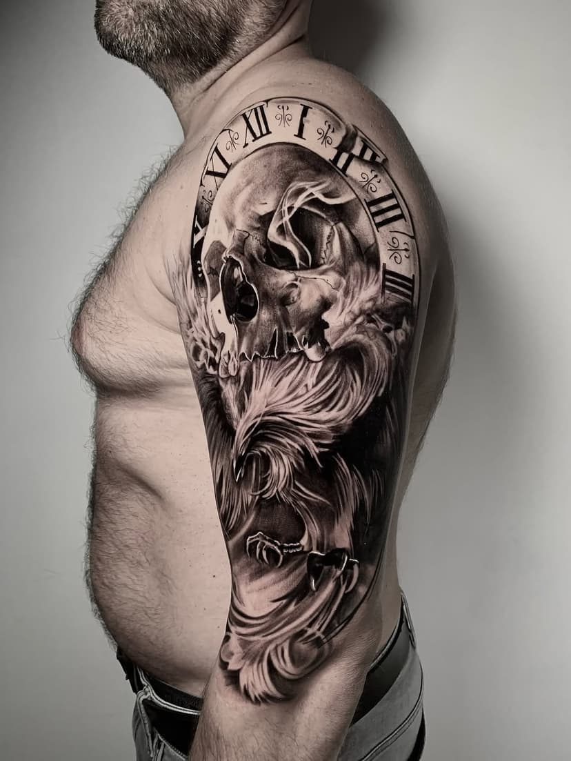 Tatouage de Coeur Sacré Tattoo