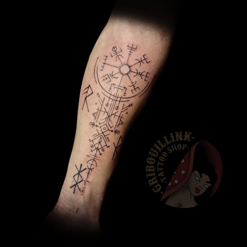 Tatouage de Gribouillink Tattoo Shop