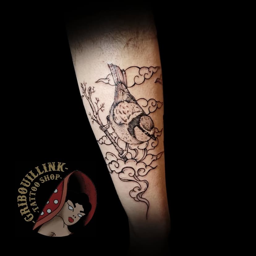 Tatouage de Gribouillink Tattoo Shop