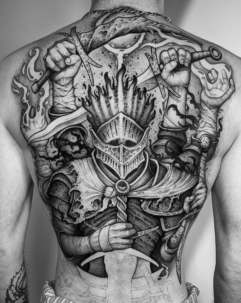 Tatouage de Monk Tattoo