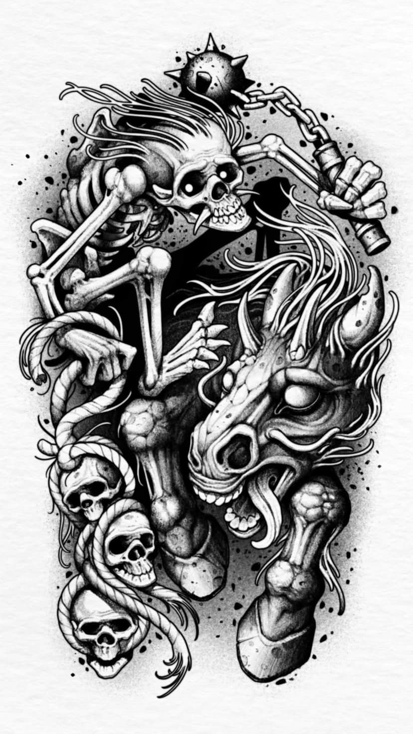 Tatouage de Monk Tattoo