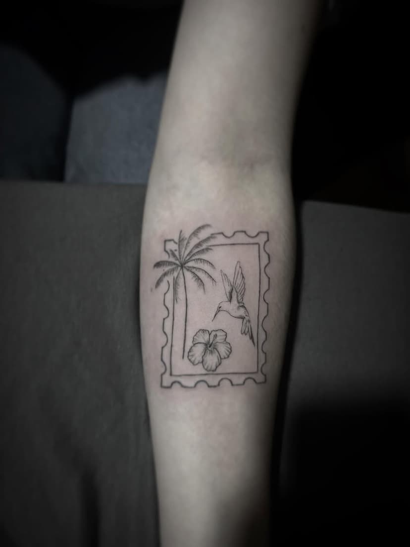 Tatouage de Intradermink