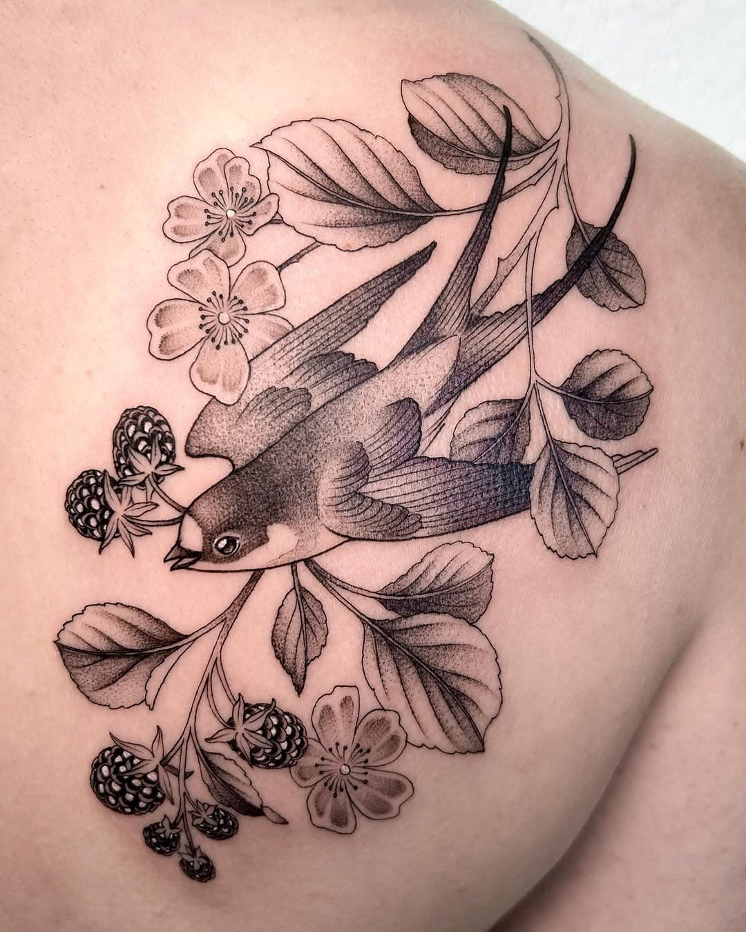 Tatouage par Julie Copper Tattoo