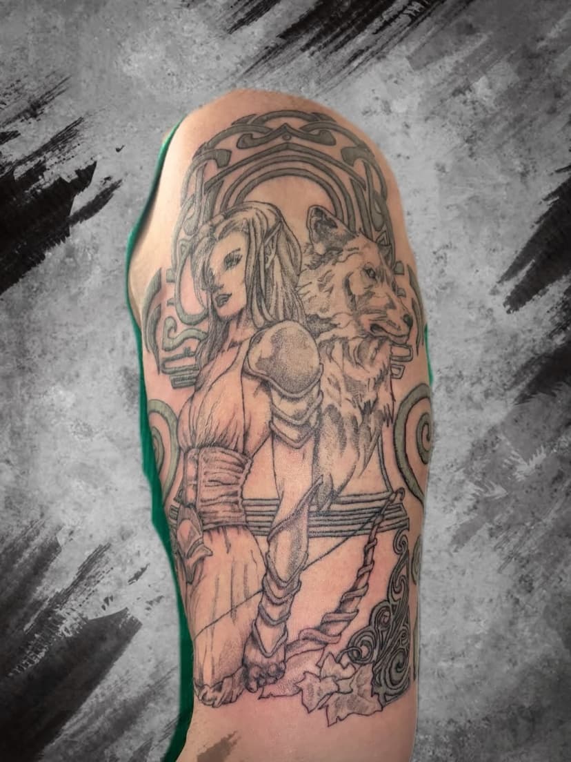 Tatouage de king wukong tattoo