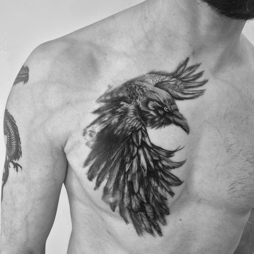 Tatouage de L'aiguille écarlate