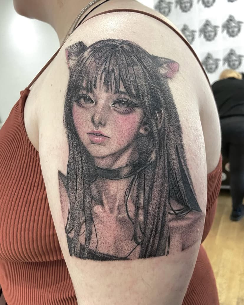 Tatouage de Athena tattoo