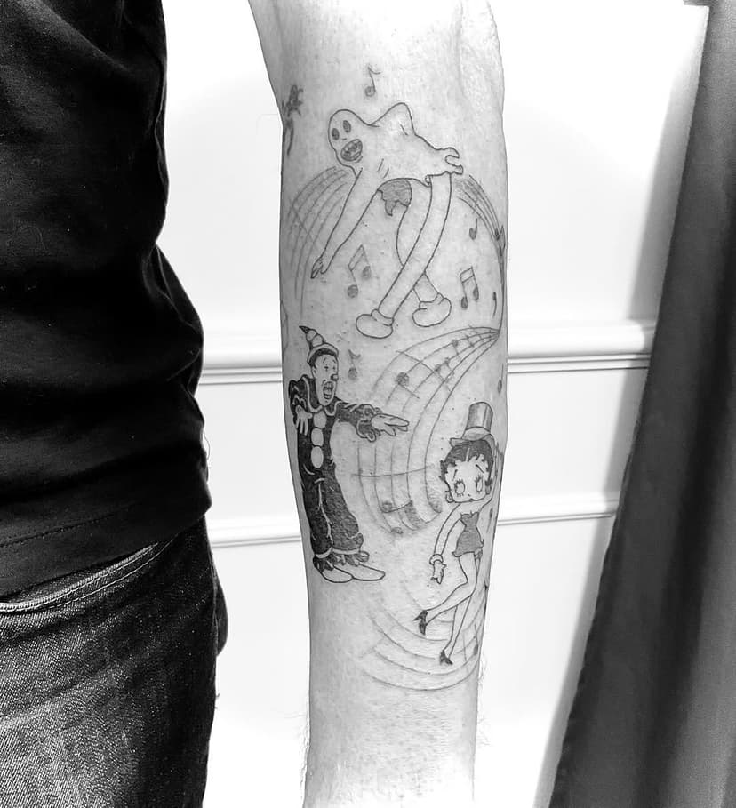 Tatouage de The Phœnix Tattoo Shop