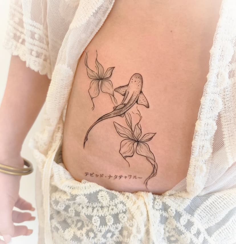 Tatouage de L'art de Maylie