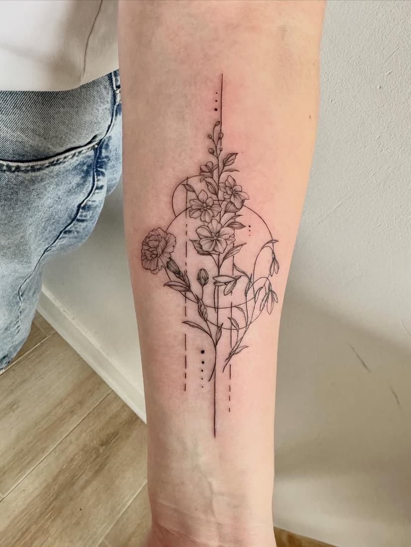 Tatouage de L'art Encré