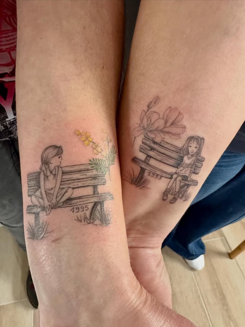 Tatouage de L'art Encré