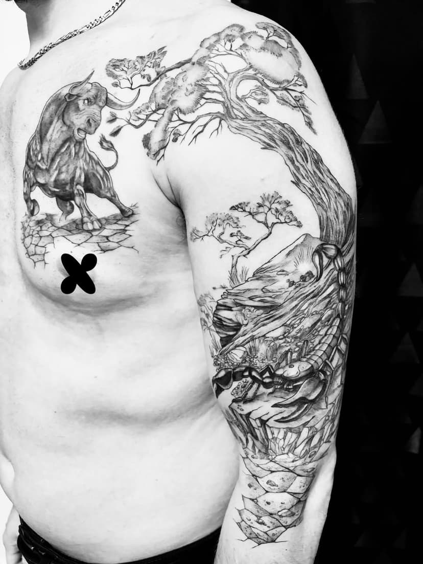 Tatouage de Le Vieux - Tatoueur