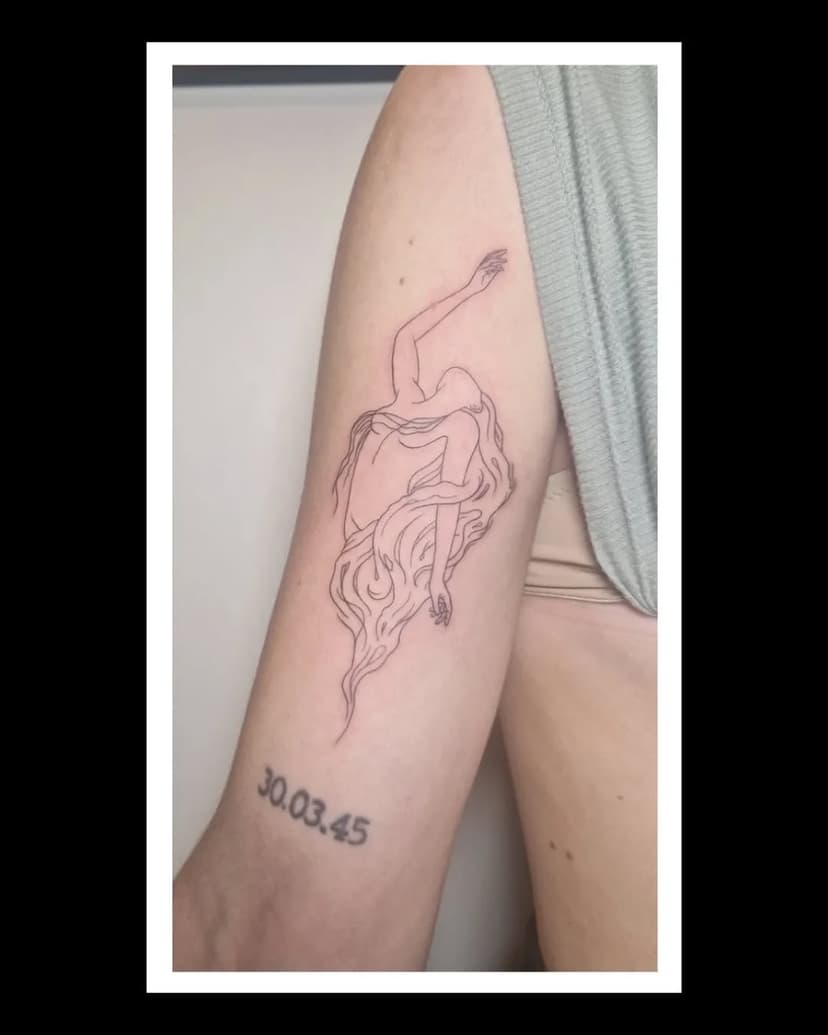 Tatouage de L'encre de Smy