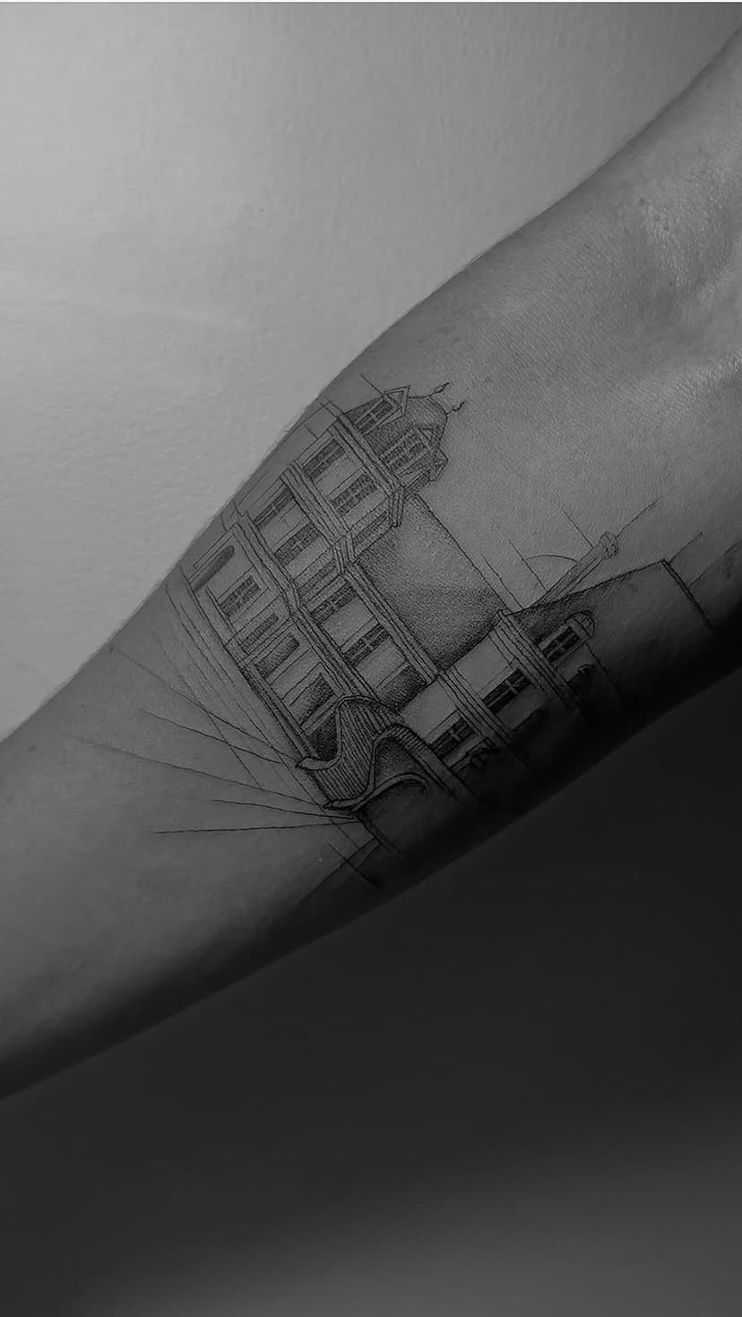 Tatouage de Le petit studio, tatouage concept store