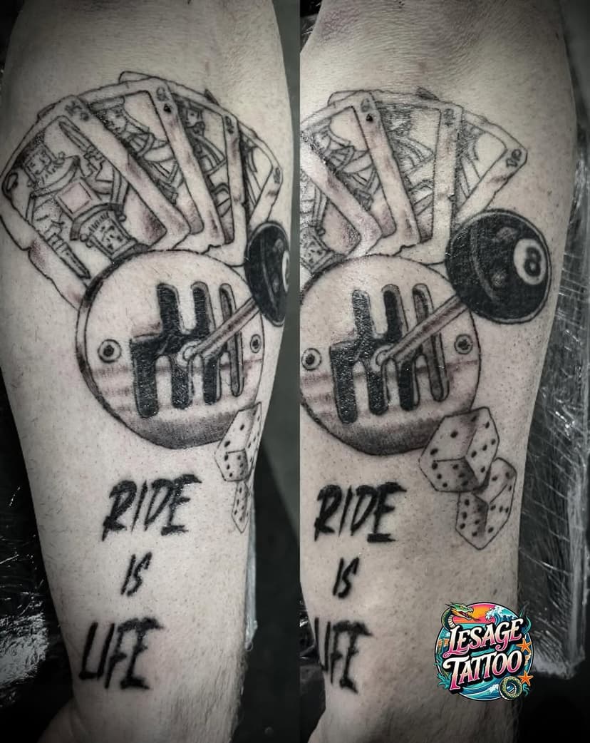 Tatouage de Lesage Tattoo