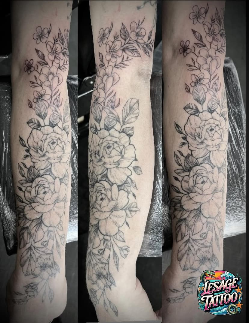 Tatouage de Lesage Tattoo