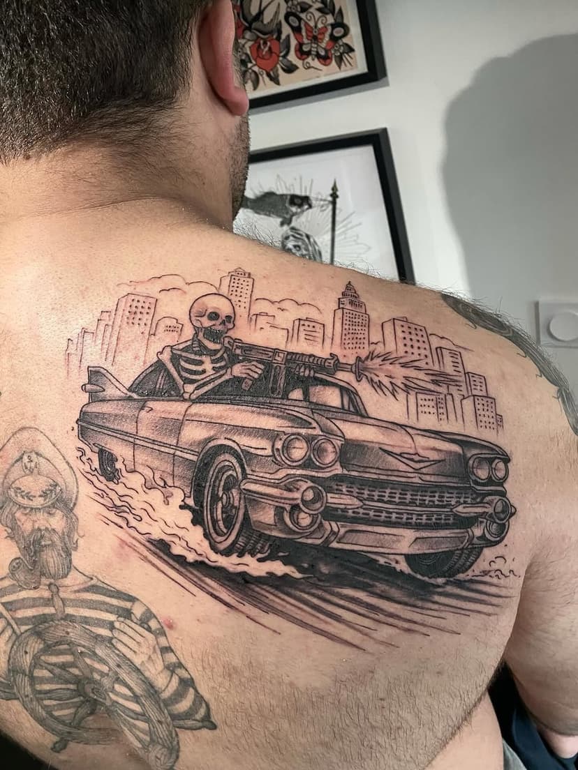 Tatouage de Les cancres tattooshop