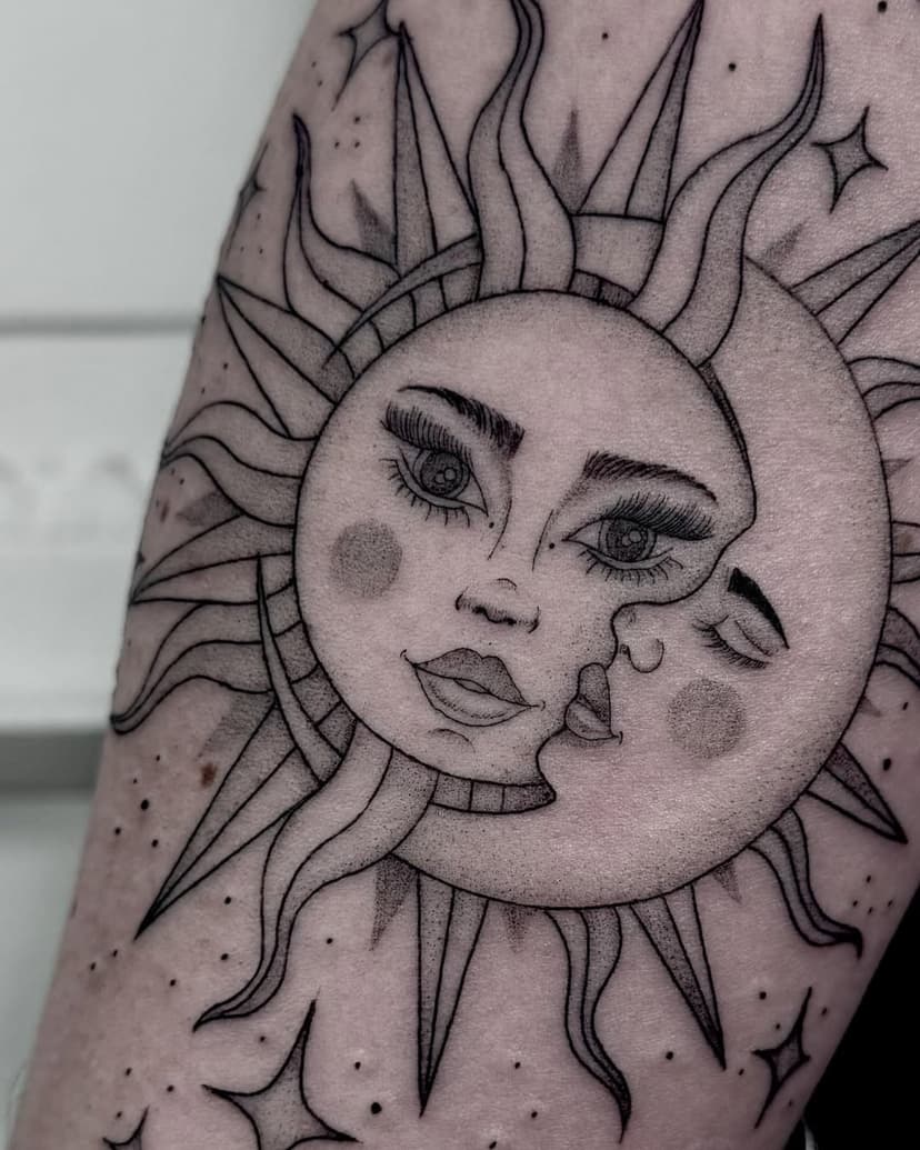 Tatouage de Les Fleurs Noires